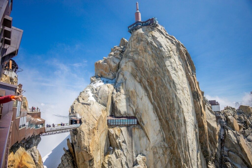Au sommet de l’Aiguille du Midi, Chamonix