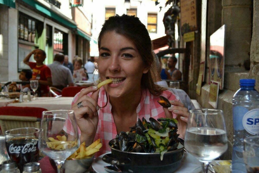 Moules frites, spécialité à Bruxelles