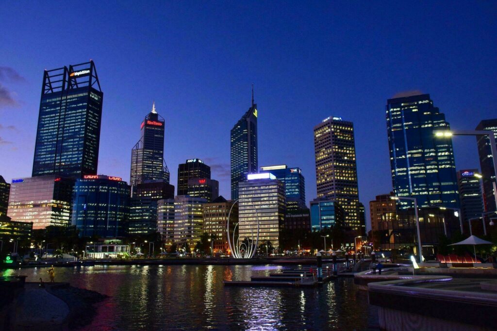 Perth, ville d'Australie