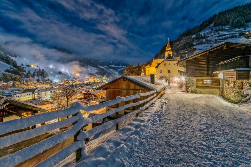 La ville de Salzbourg, en Autriche