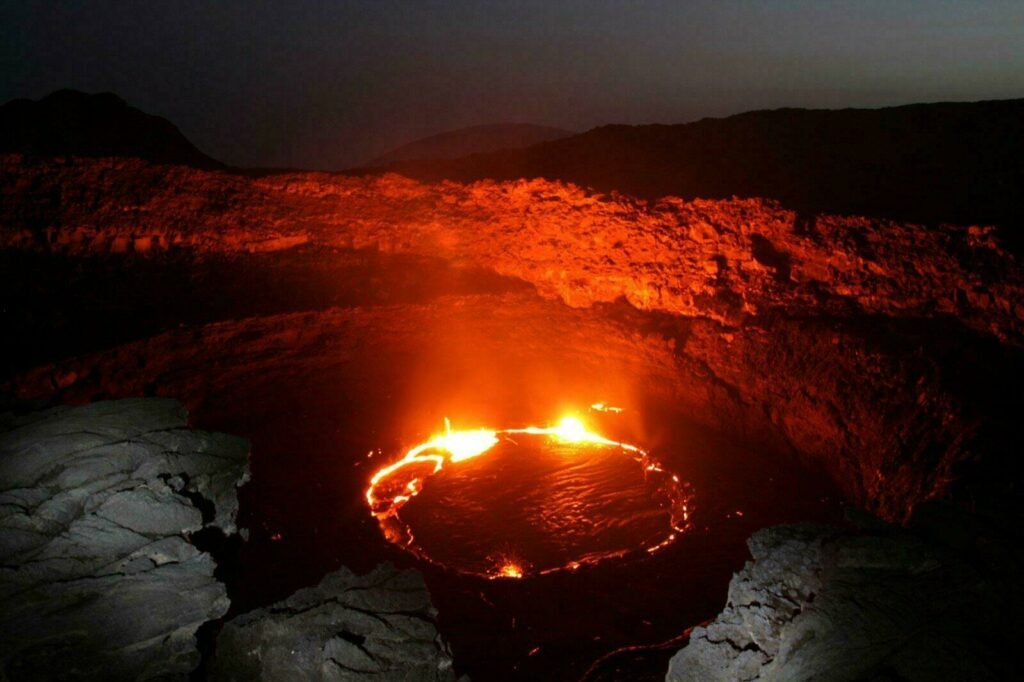 Admirer les volcans d’Éthiopie