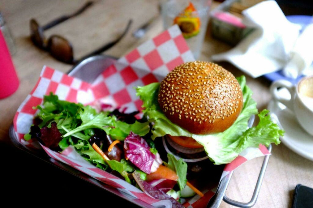 Burger à New York