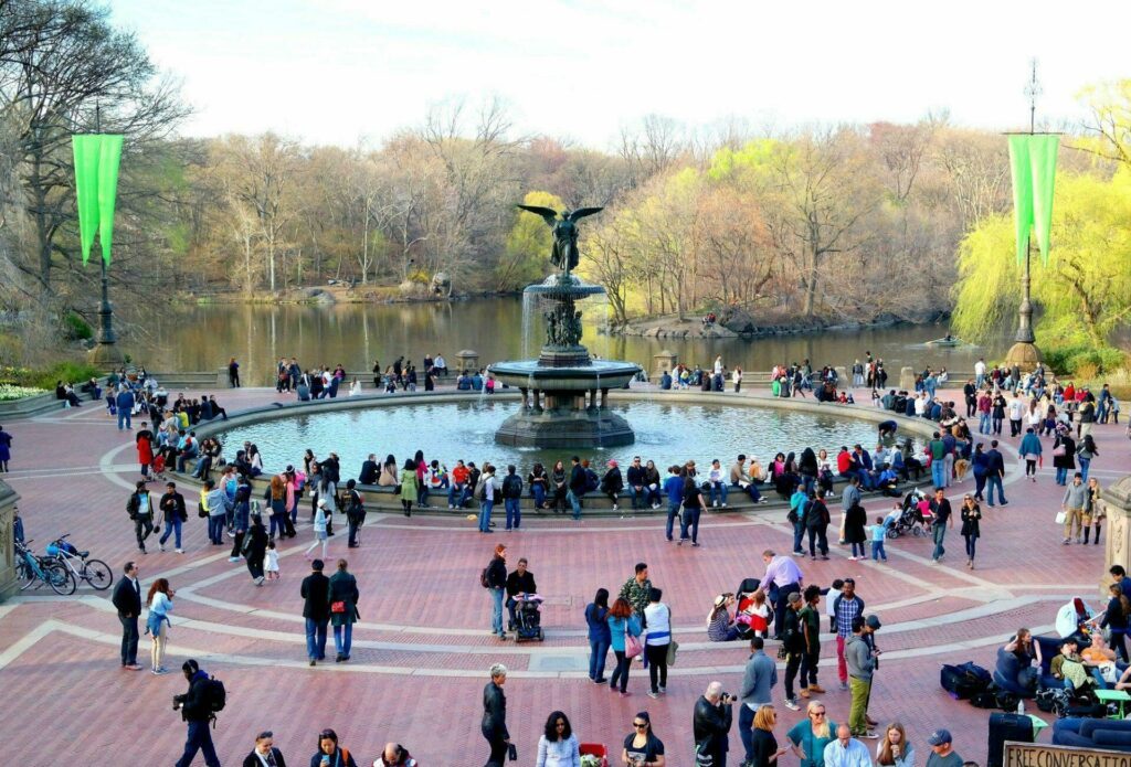 fontaine central park