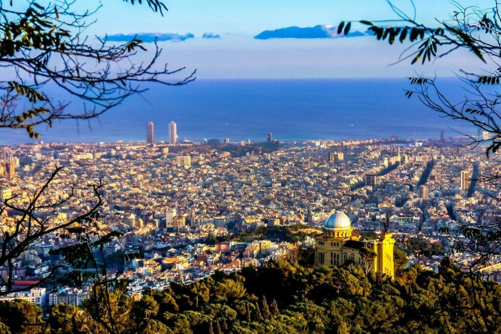 Vue de Barcelone