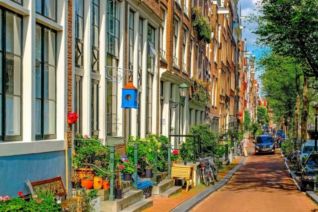 Le quartier Jordaan à Amsterdam
