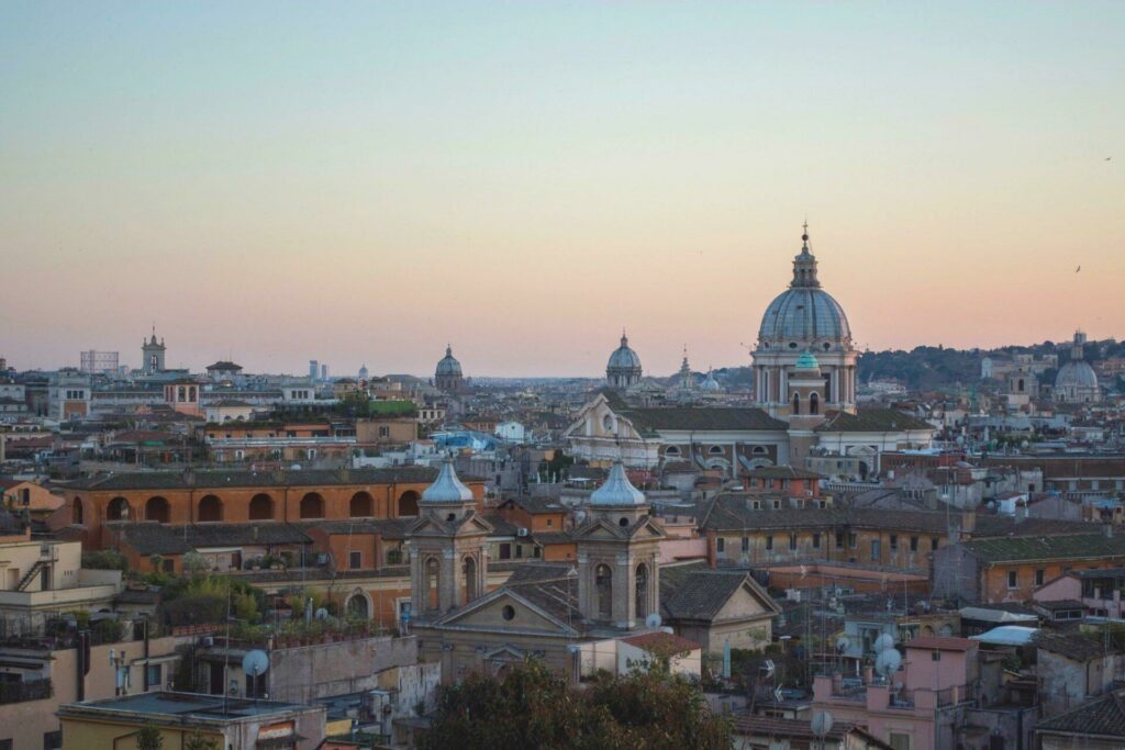 vue sur rome