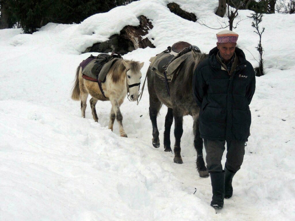 neige au maroc