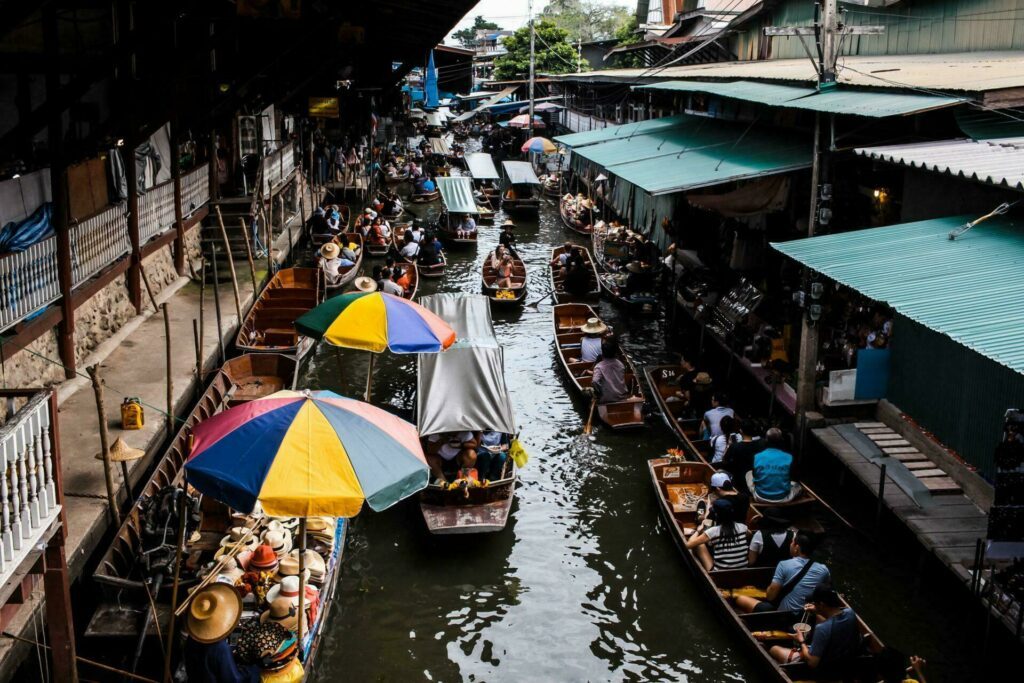 kanały Bangkoku
