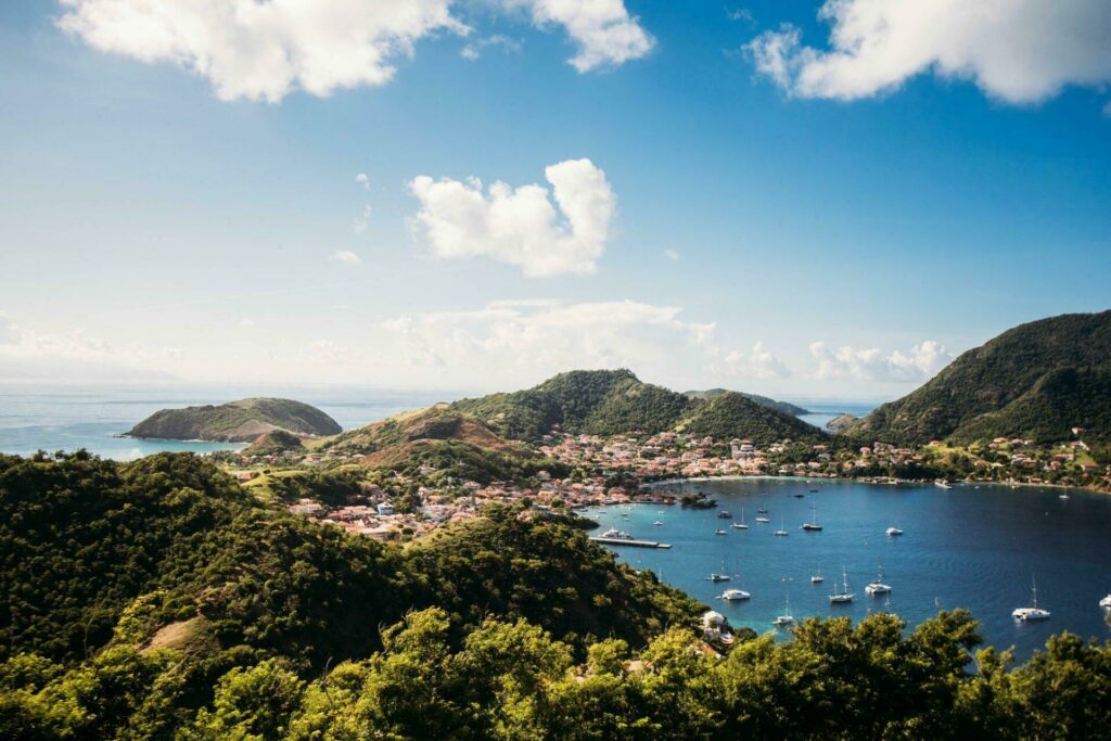 Bay of Saintes in Guadeloupe