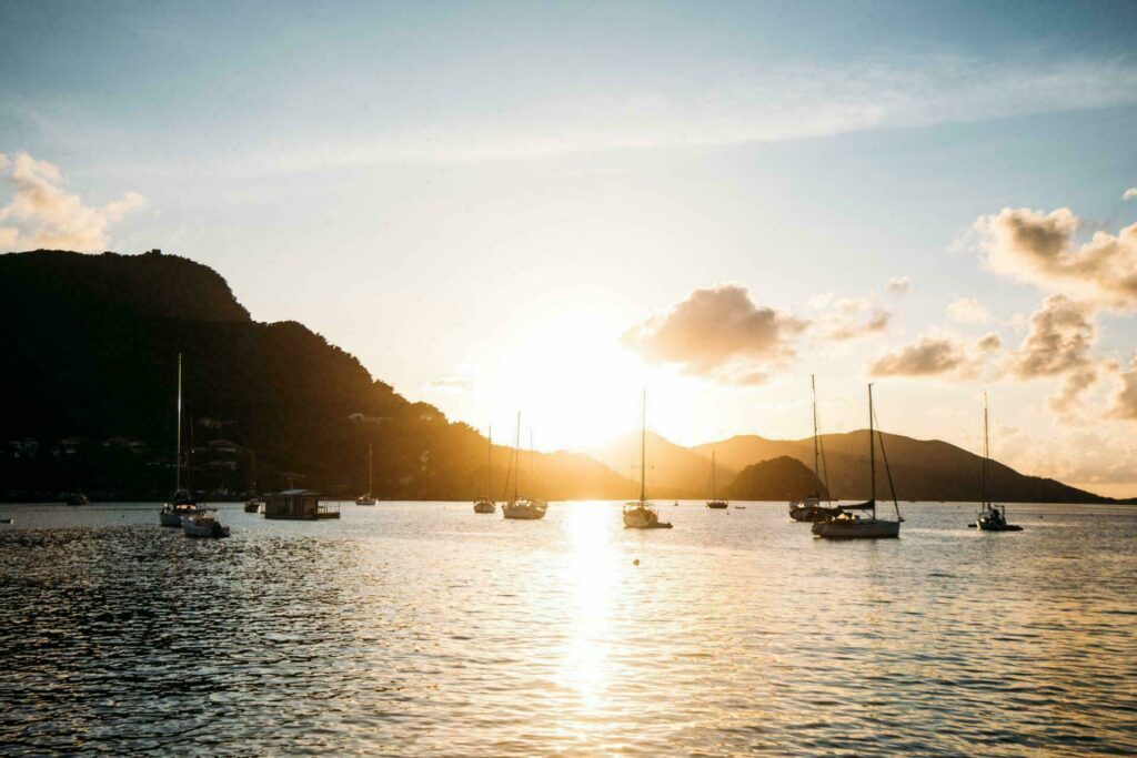 Port des Saintes en Guadeloupe