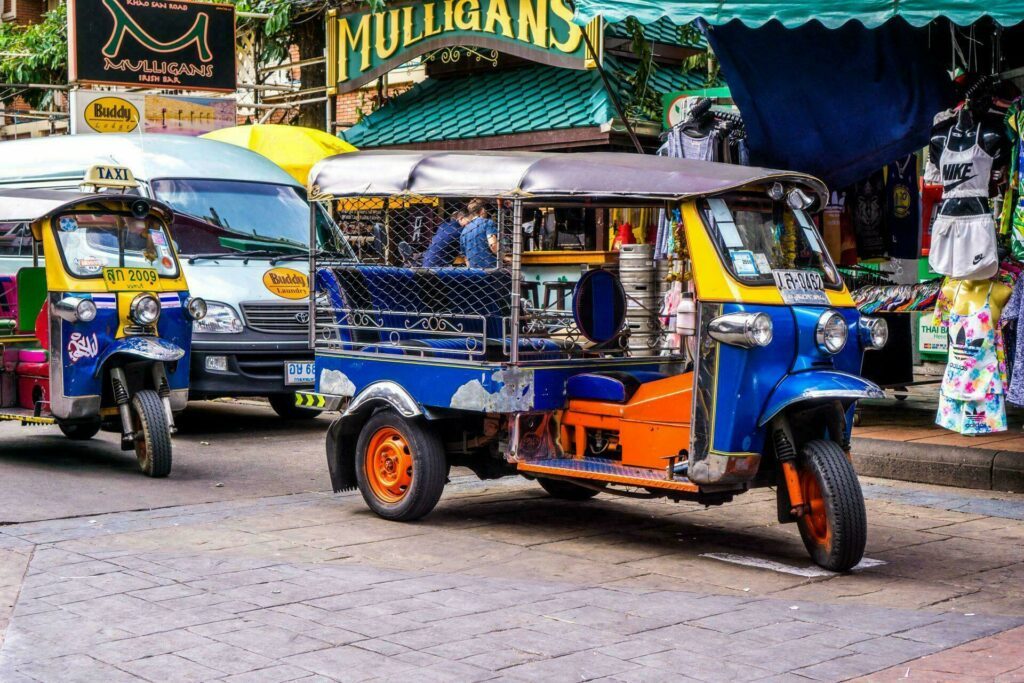 Tuk Tuk en Thailande