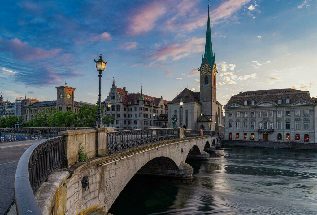 Un week-end à Zurich, Suisse