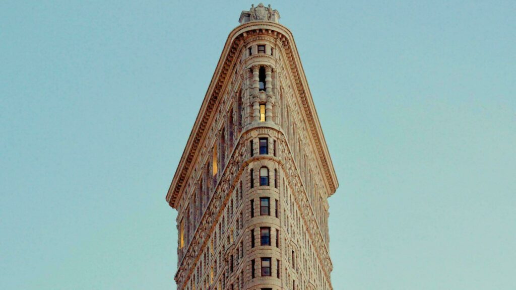 Le célèbre Flatiron building