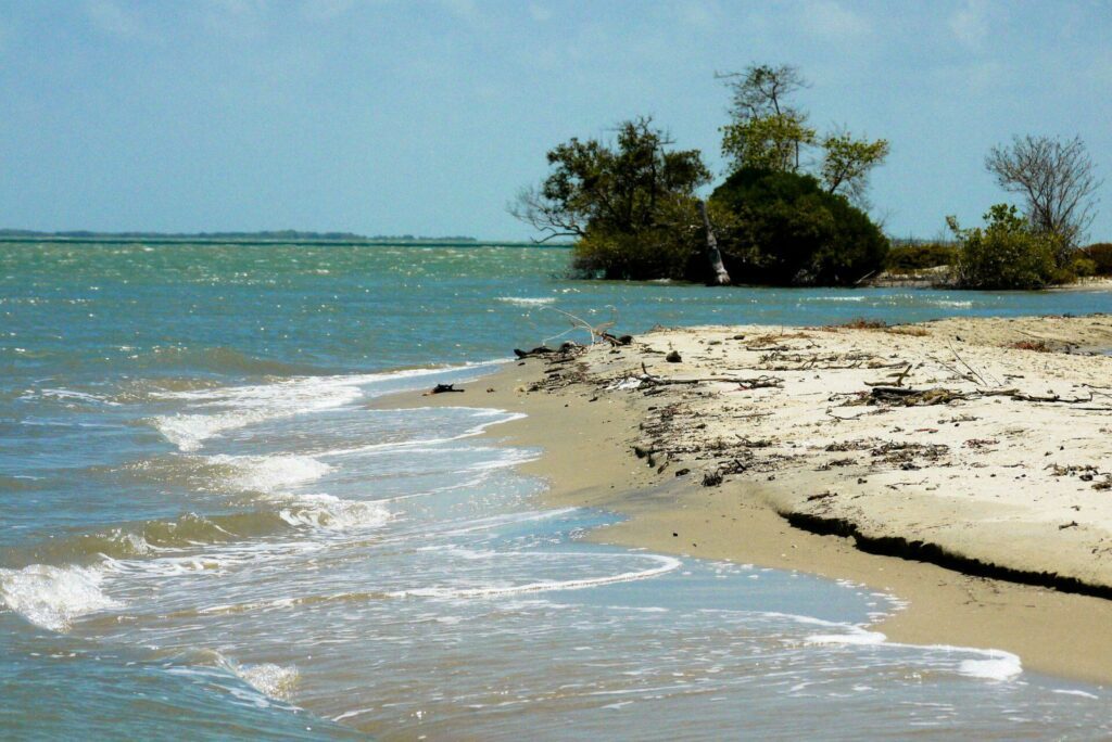 La plage de Kalpitiya au Sri Lanka