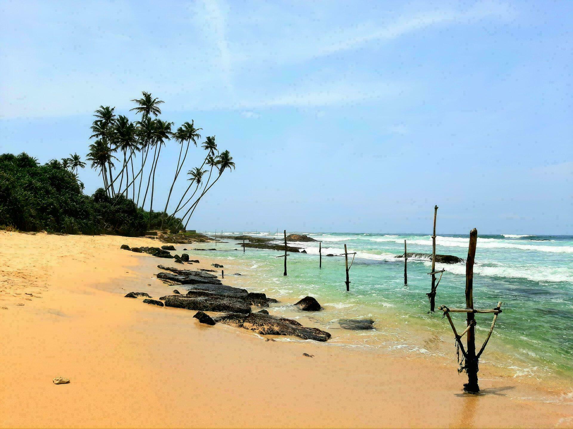 Les belles plages du Sri Lanka