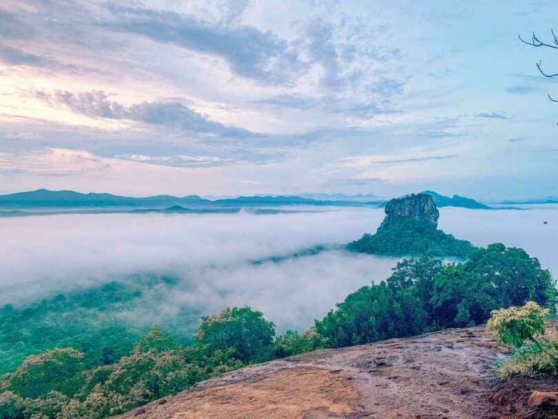 Le rocher de Sigiriya, Sri Lanka