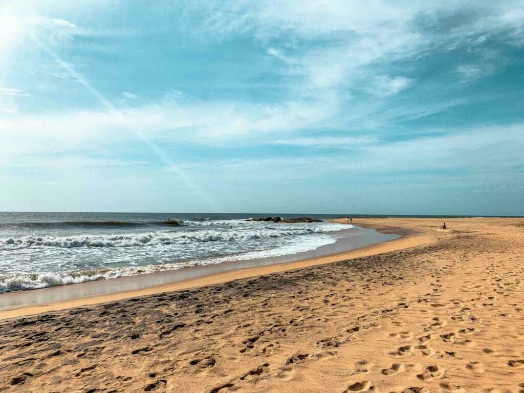 Komari plage au Sri Lanka