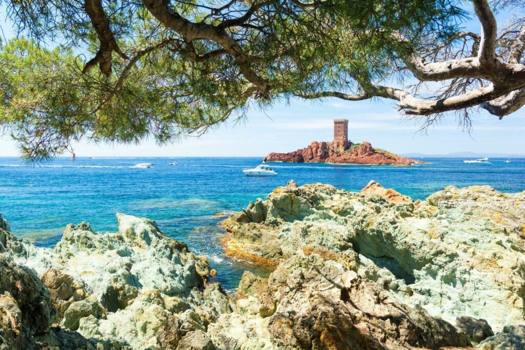 Côte d'Azur France Dramont Esterel