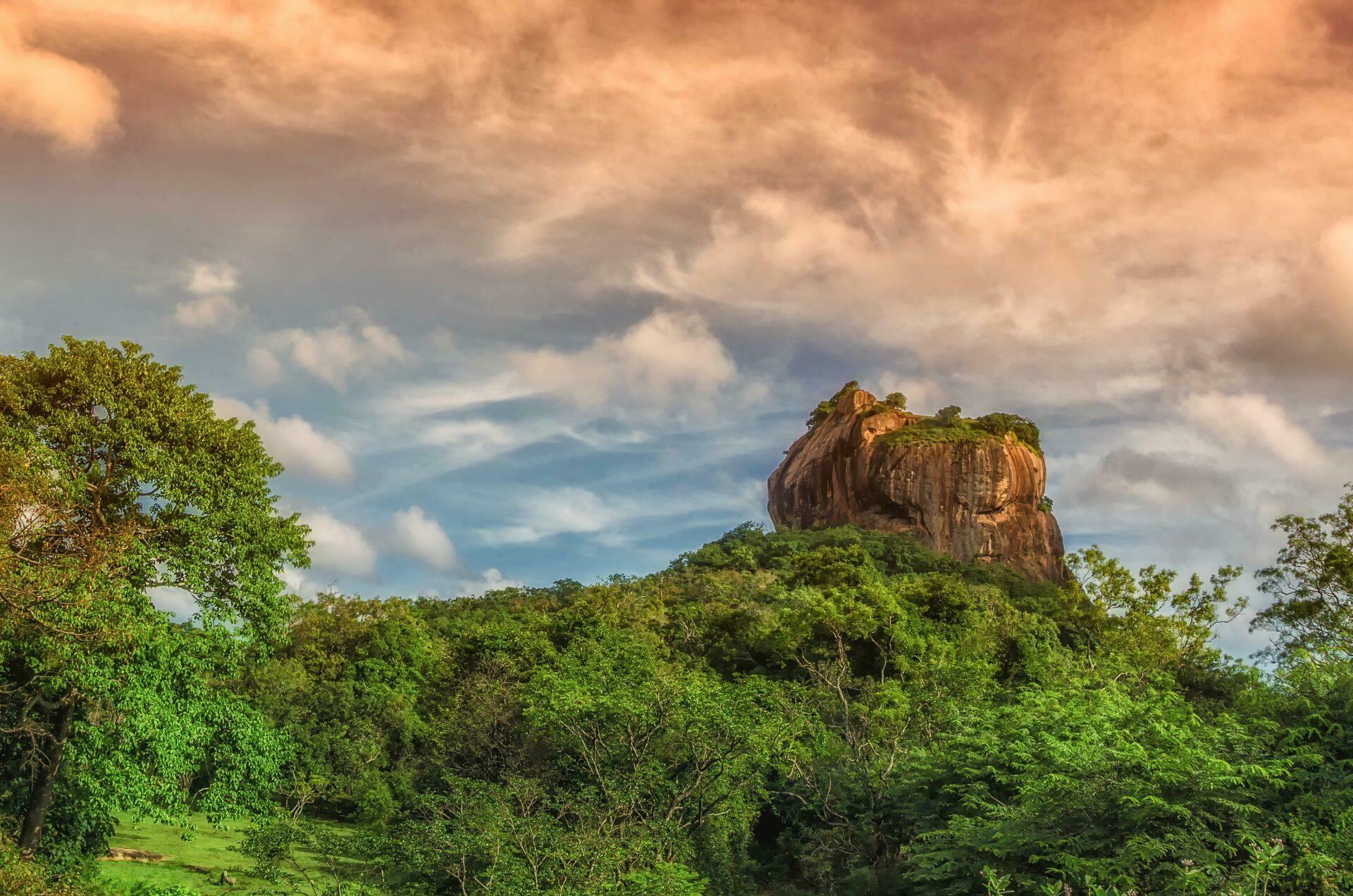 Aslan Kayası, Sigiriya, Sri Lanka