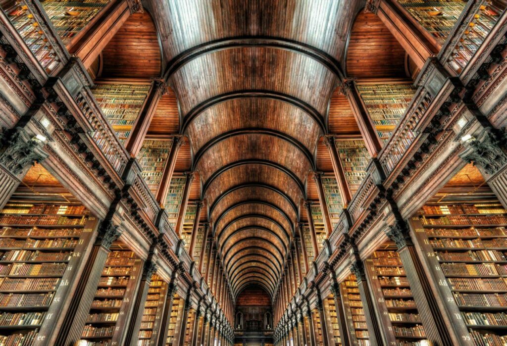 Dublin Tinity College interieur