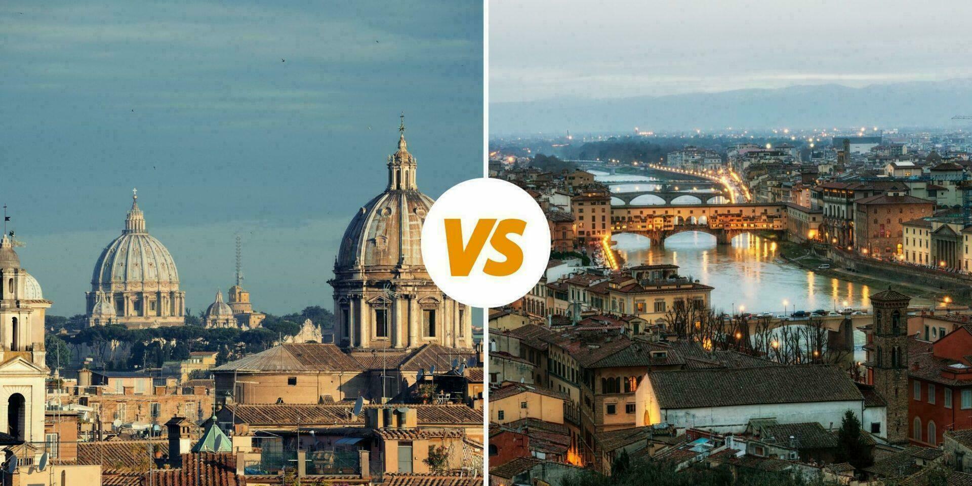 Rome ou Florence