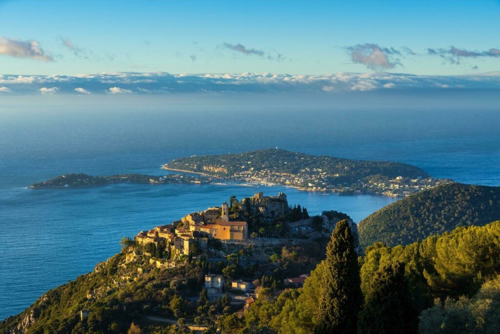 Le village d’Èze près de Nice 