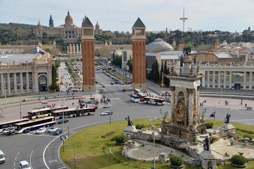 Barcelone, Plaça d'Espanya