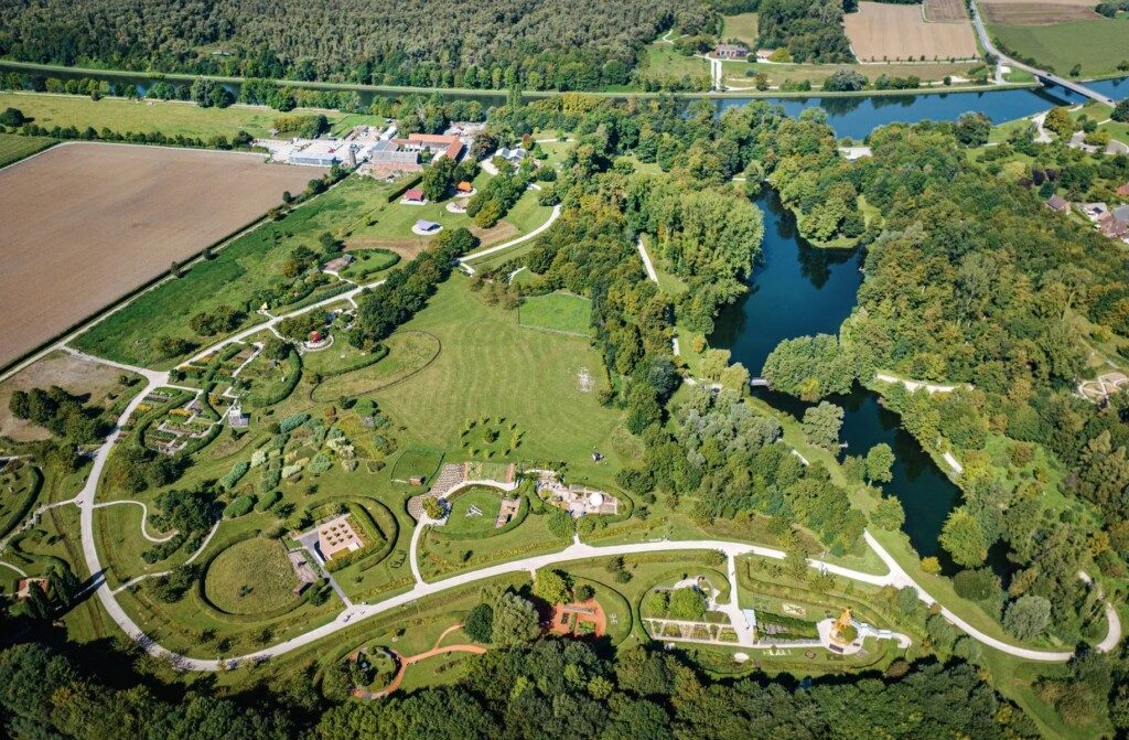 Jardin Mosaïc à Houplin-Ancoisne, proche de Lille