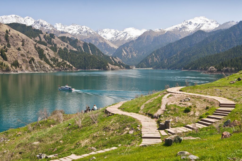 lac Tianchi en Chine