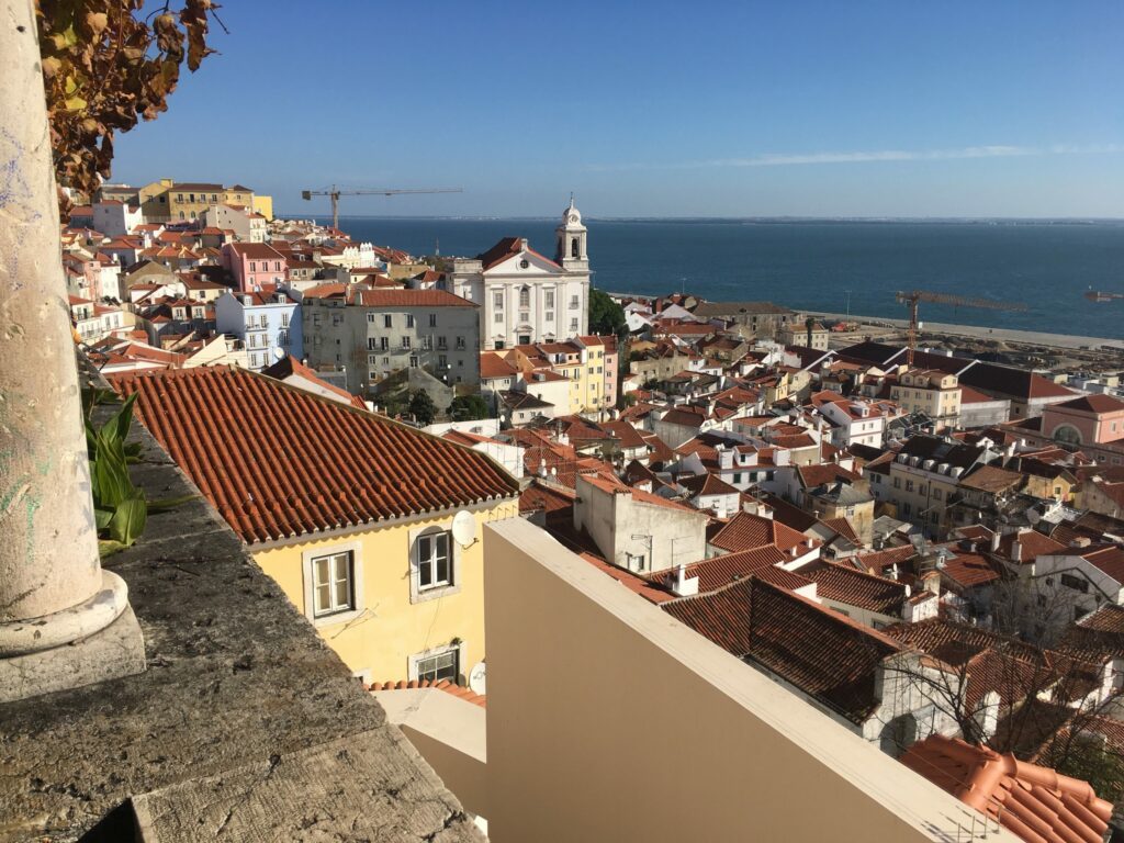 Vue sur la ville de Lisbonne