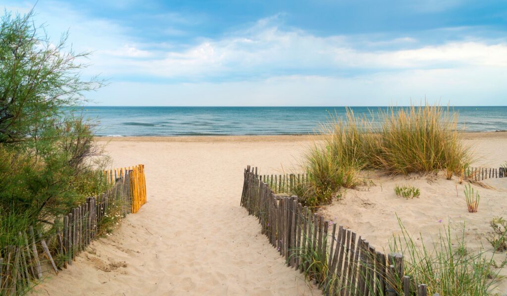 plage autour de Montpellier