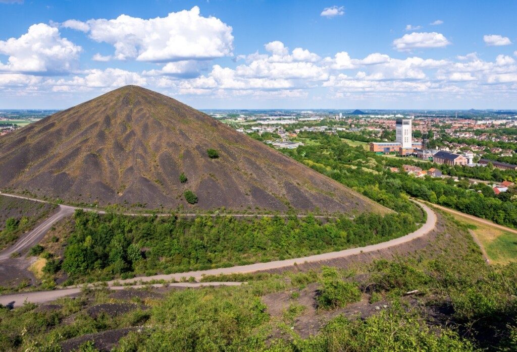 Terril à Loos-en-Gohelle, autour de Lille