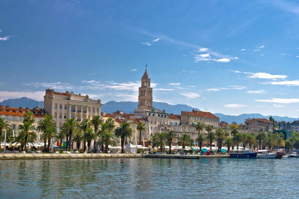 vue du palais Dioclétien de Split