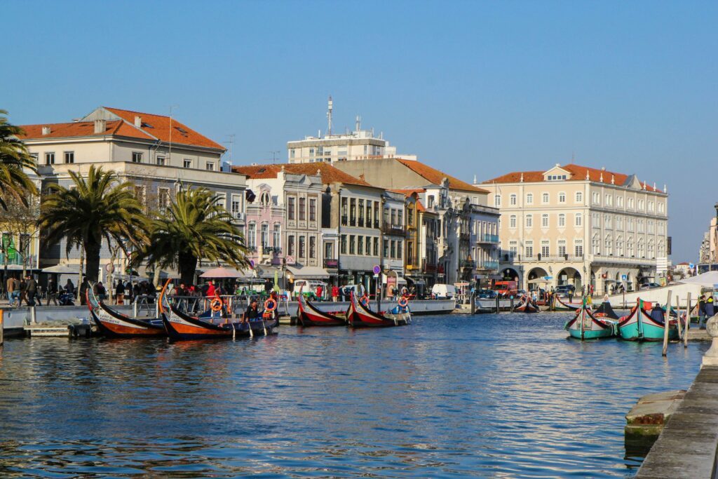 Aveiro au nord du Portugal