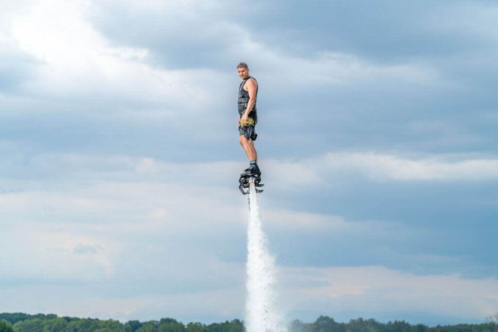 De nouvelles sensations avec le flyboard