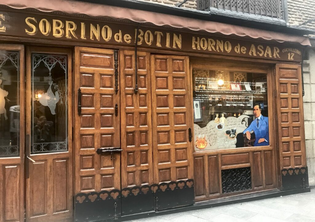 Madrid restaurant el Botin