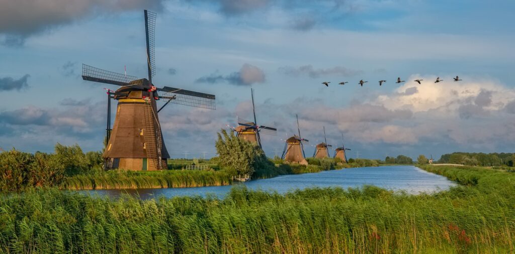 moulins de Kinderdijk
