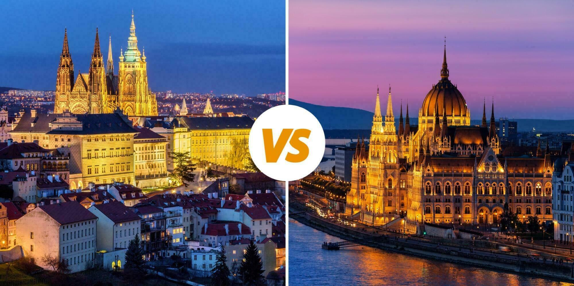 Prague ou Budapest