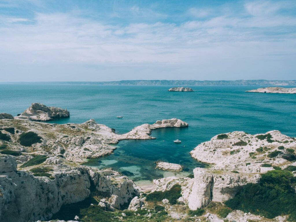 L'île du Frioul près de Marseille