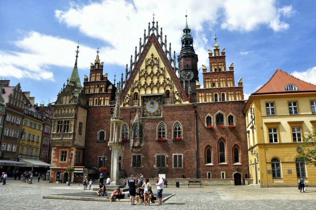 hôtel de ville Wroclaw