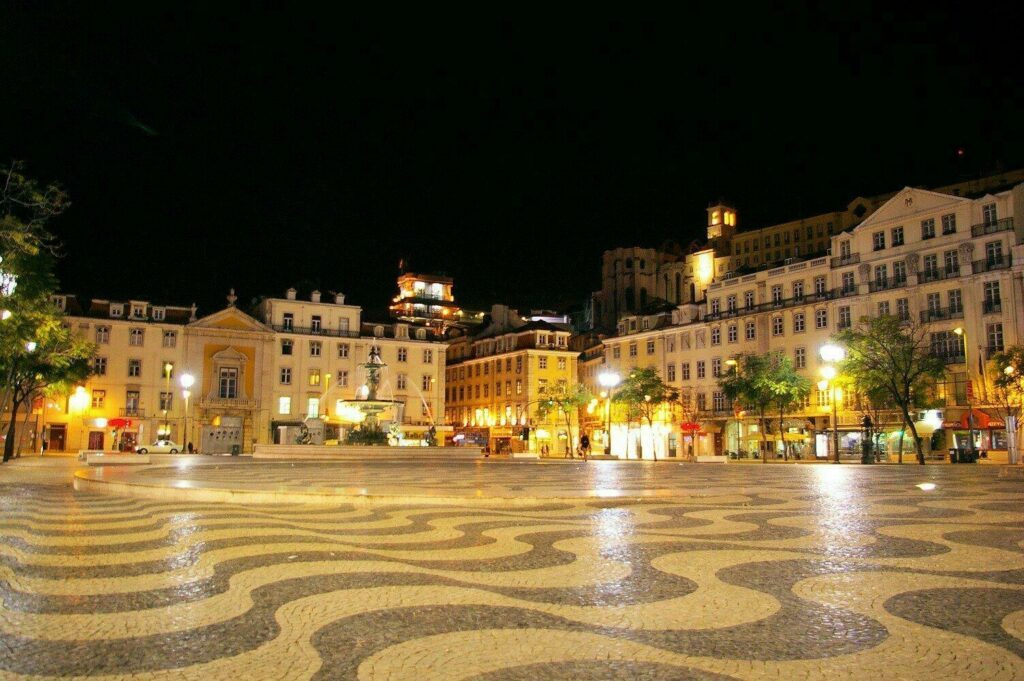 Place Don Pedro IV, Lisbonne