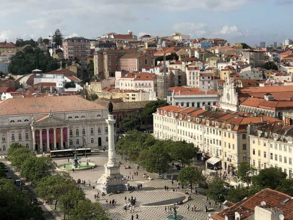 Place Rossio, Lisbonne