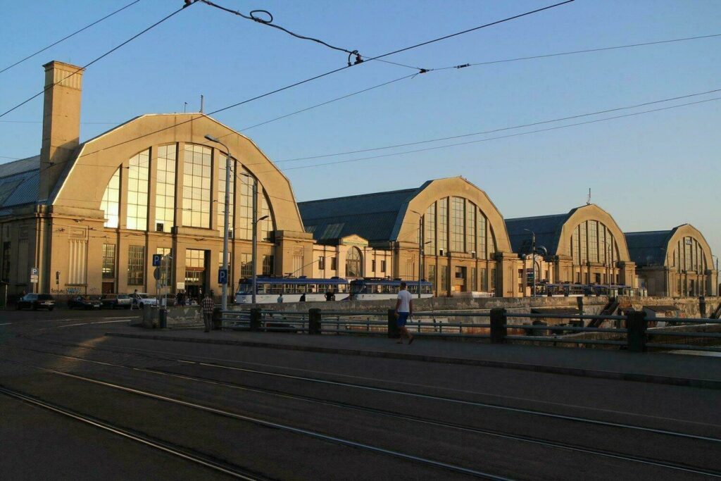 marché central Riga