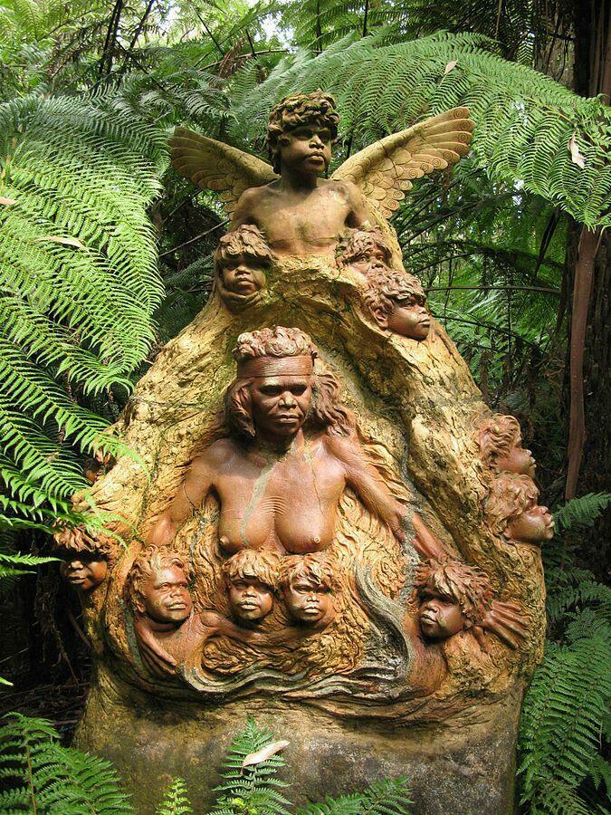 Les sculptures de William Ricketts, Australie