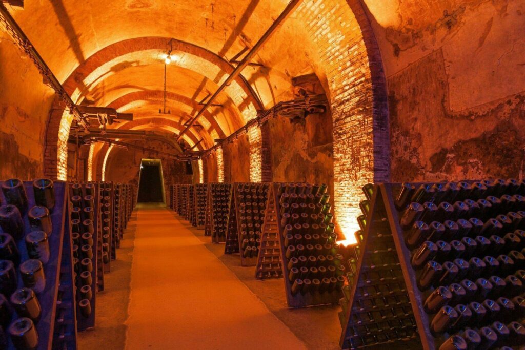 cave champagne Reims