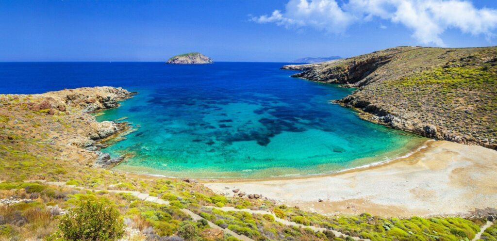 L'île de Sérifos en Méditerranée