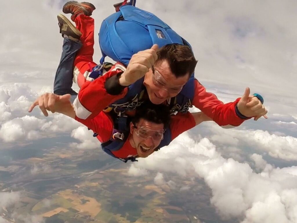 Saut en Parachute en tandem à Dieppe