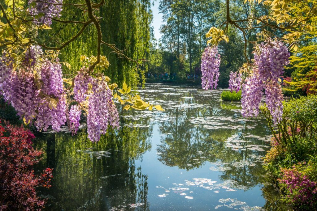 Les fameux jardins de Giverny