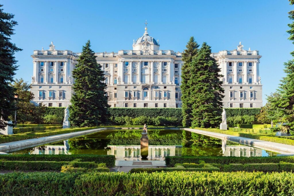 Le palais royal (quartier des Austrias)