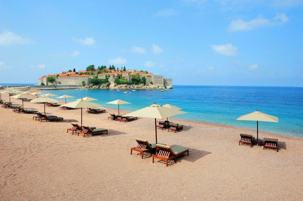 plage Sveti Stefan